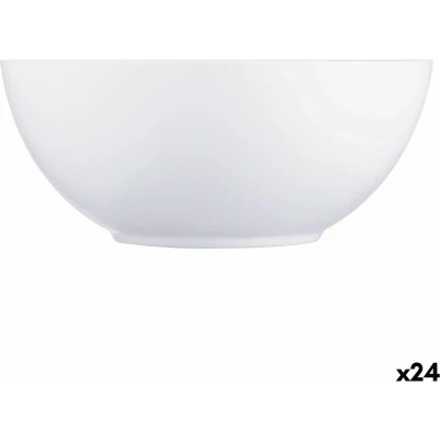 Afbeelding van Kom Luminarc Diwali Wit Glas (Ø 18 cm) (24 Stuks)