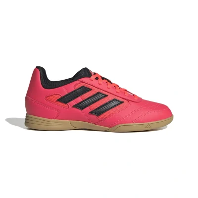 Afbeelding van adidas Performance Super SALA 2 Unisex Zaalvoetbalschoenen voor kinderen, Maat: 33, Turbo/core black Imitatieleer/ textiel