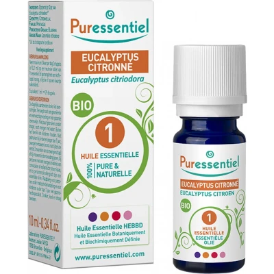 Afbeelding van Puressentiel Lemon Eucalyptus Oil 10ml