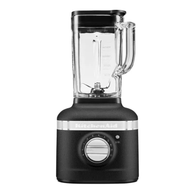 Afbeelding van KitchenAid Blender Artisan Glazen kan van 1,4 L 1200W Smoothie maker Mat Zwart