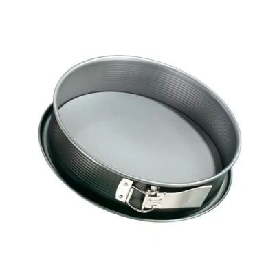 Afbeelding van Zenker Springvorm met 1 energy bodem, lekvrije basis, antiaanbaklaag, energiebesparend, diameter 28 cm, stuk, staal