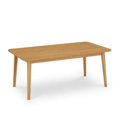 Afbeelding van Salontafel Naturel Oil Eiken Fineer 125x70x52 cm Nyborg Giga Meubel