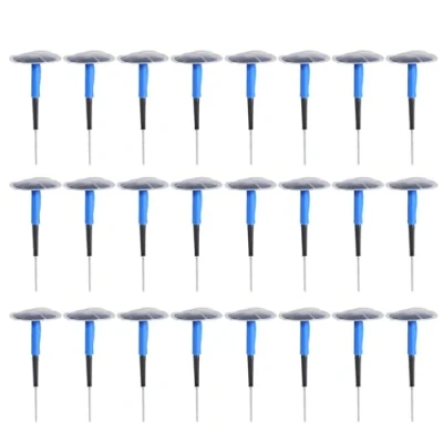 Afbeelding van 24 stuks auto motorfiets universele tubeless band reparatie lekke schimmel plug patch gum onderdelen (48 x 6 mm)