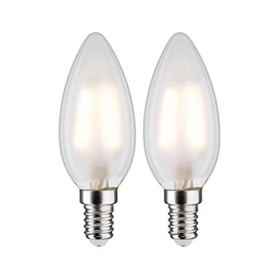 Afbeelding van Paulmann 28636 LED lamp Energielabel G (A G) E14 3 W Warmwit (Ø x h) 35 mm 98 2 stuk(s)