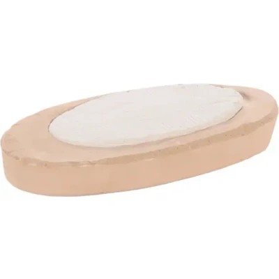 Afbeelding van Flamingo Vogelaccessoire Sepia Schelp Aardbei 5.5 x 2 12 cm