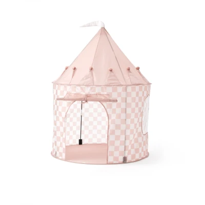 Afbeelding van Kids Concept Speeltent Check Apricot Star