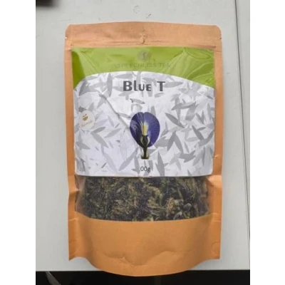 Afbeelding van Blauwe thee Premium kwaliteit met de hand geplukt (100 g)