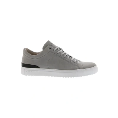 Afbeelding van Blackstone Sneakers laag, Heren, Maat: 41, Gray Nubukleer