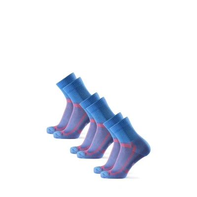 Afbeelding van Danish Endurance LONG Distance Running 3 PACK Sportsokken, Maat: 35 38, Light blue/orange