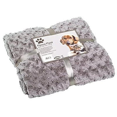 Afbeelding van Nobby Hondendeken Fleece Lichtgrijs 100 x 150 CM
