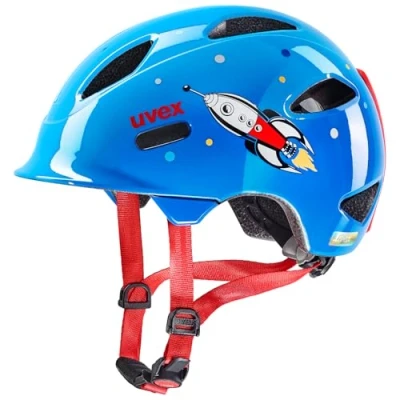 Afbeelding van uvex oyo style, Fietshelm Unisex Jeugd, blue rocket, 50 54 cm