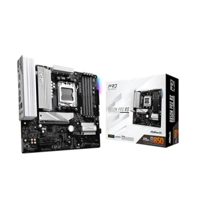 Afbeelding van ASROCK B850M Pro RS Moederbord Micro ATX Socket AM5 AMD B850 DDR5 Realtek ALC897 2.5G LAN