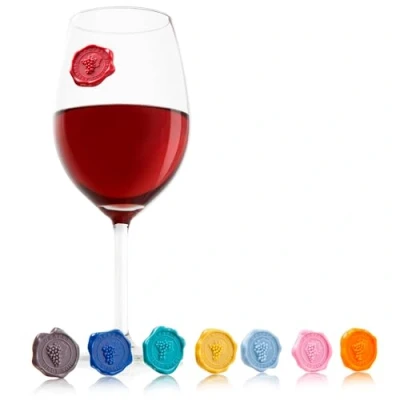 Afbeelding van Vacu Vin Glass Marker Classic Set van 8