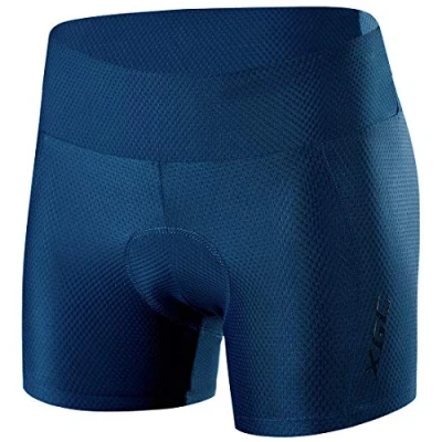 Afbeelding van XGC Fietsonderbroek voor dames met ademende elastische vulling van 4D gel hoge dichtheid, Blauw (6017)