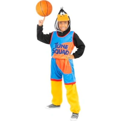 Afbeelding van FUNIDELIA Daffy Duck Space Jam kostuum Looney Tunes