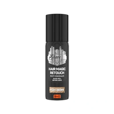 Afbeelding van The Shave Factory Hair Magic Retouch Spray 100ml Light Brown