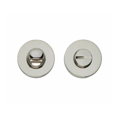 Afbeelding van Intersteel Toiletgarnituur messing vernikkeld Ø50x8 mm