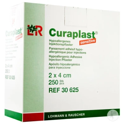 Afbeelding van Injectiepleister Curaplast sensitive 2x4cm 250 stuks