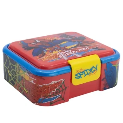 Afbeelding van Spiderman Brooddoos voor kinderen, Maat: One Size, Rot