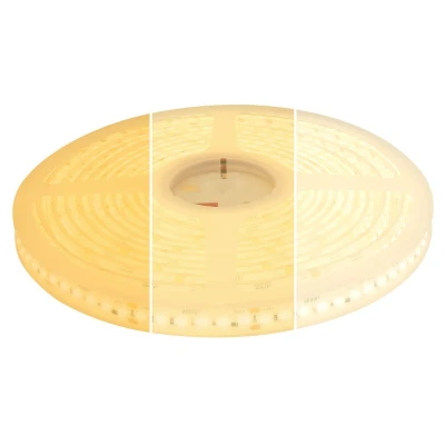 Afbeelding van Yphix Led Strip 5m 24v Dim To Warm 1800k 3000k Ip68 Smd 240 Leds LEDdirect.nl