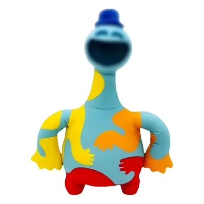 Afbeelding van wiztex Doey Pluche knuffeldier, 30 cm, cadeau voor kinderen en fans, Halloween verjaardagsfeest