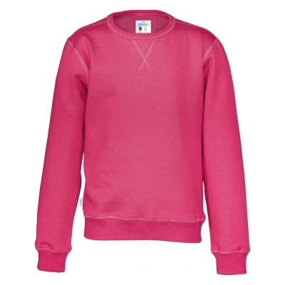 Afbeelding van Cottover SWEATER CREW NECK KID GOTS GECERTIFICEERD 141015 Fuchsia