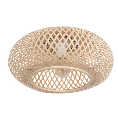 Afbeelding van Anne Light &amp; Home Plafondlamp Maze Bruin Ø 40cm 3128BE