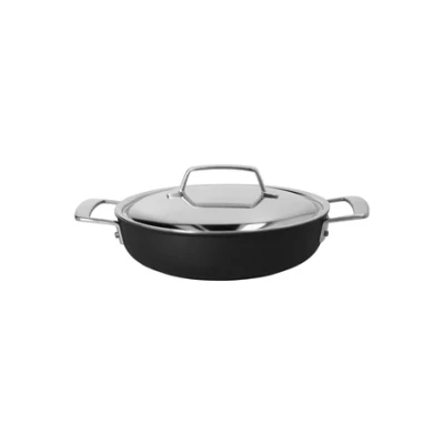 Afbeelding van Demeyere Alu Pro 5 Ceraforce Lage Kookpot Met Deksel 24 Cm