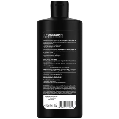Afbeelding van Syoss Intense Keratin Deep Caring Shampoo 5% Keratine Strong Complex
