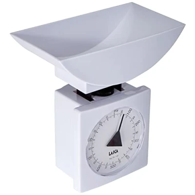 Afbeelding van keukenweegschaal LAICA KS711 Wit 1 kg