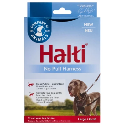 Afbeelding van Halti No Pull Harnas Zwart Hondenopvoeding Large