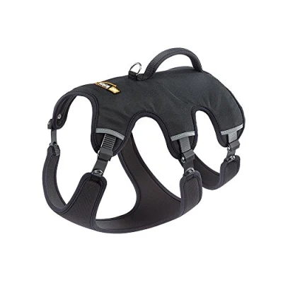 Afbeelding van Ferplast Ergotrekking Hondentuigje, zwart maat S 46 56cm hond