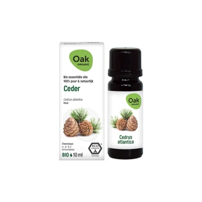 Afbeelding van Oak Organic Essential Oils Ceder Olie 10 ml