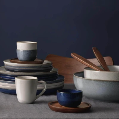 Afbeelding van ASA Selection Etagere / Serveertoren Saisons Denim 2 Laags