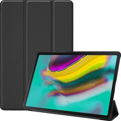 Afbeelding van iMoshion Tablet Hoes Geschikt voor Samsung Galaxy Tab S5e Trifold Bookcase Zwart