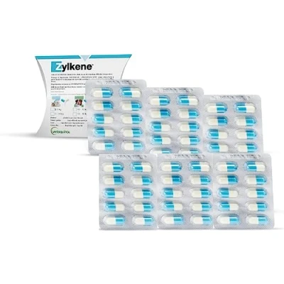 Afbeelding van 100 stuks Zylkene Capsules voor hond &amp; kat &lt; 10 kg