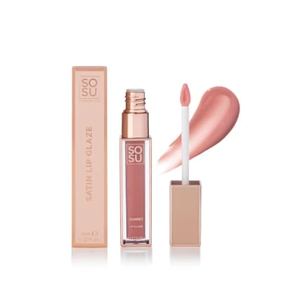 Afbeelding van SOSU SHIMMER LIP GLAZE LESK NA RTY 6 ML SORBET