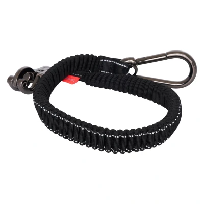 Image de Imperial Riding Longe d&#039;Attache pour Van Flexi Black/Reflective 60cm