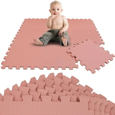 Afbeelding van 9 delige Baby Speelmat Puzzel 30x30 Foam Tegels Kruipmat Vloermat Speeltapijt