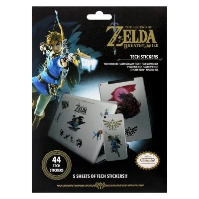 Image de The Legend Of Zelda Gadget Décalcomanies Breath Wild Power Tech Stickers