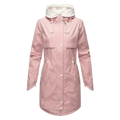 Afbeelding van Navahoo Xankaa Regenjas, Dames, Maat: Medium, Powder rose