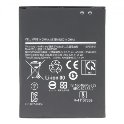 Afbeelding van Accu geschikt voor Samsung Galaxy Xcover 5, SM G525F, Li Polymeer, 3.8V, 3000mAh, 11.4Wh