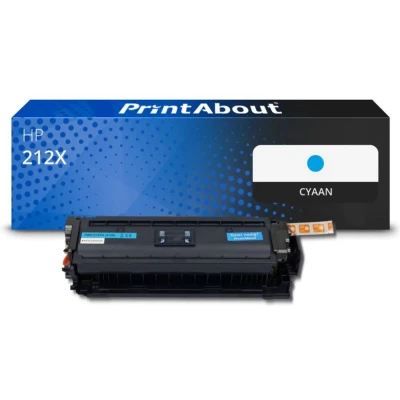Afbeelding van Huismerk HP 212X (W2121X) Toner Cyaan Hoge capaciteit