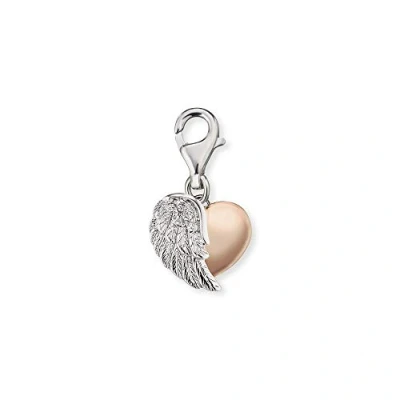Afbeelding van Engelsrufer Bedel ERC HEARTWING BICOR Roségoud verguld sterling zilver