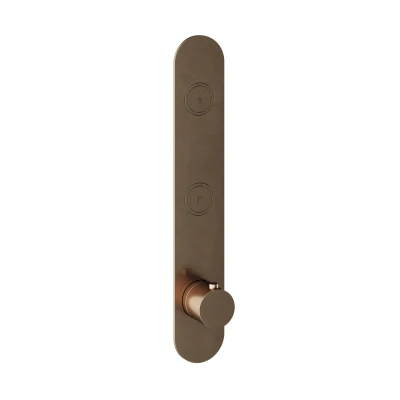 Afbeelding van HotBath Cobber Afbouwdeel Verouderd Messing PB066EXTAB