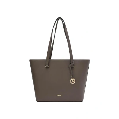 Afbeelding van L.CREDI Filippa Shopper Tas 40 cm 13 L dark taupe