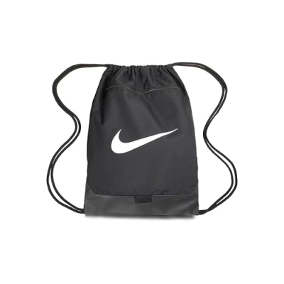 Image de Nike Unisex Sacs De Sport À Cordon Nk Brsla Drawstrng 9.5 (18L), Noir/Blanc, DM3978 010, MISC
