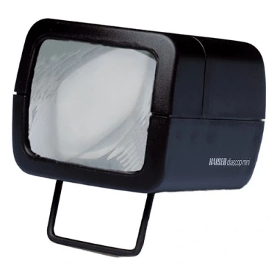 Afbeelding van Kaiser 2010 VE 24 Diascop Mini 3 Slide Viewer with 3x Lens &amp; Folding Arm