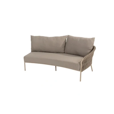 Afbeelding van Comino 2 zitsbank linkerarm latte 4 Seasons Outdoor