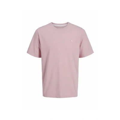Afbeelding van JACK&amp;JONES JJEPAULOS TEE SS CREW NECK NOOS Heren T shirt Pink Nectar Melange